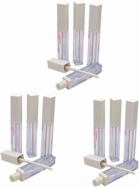 12 Pcs Lip Gloss Containers Empty Cosmetic Tube Lip Gloss Bottles Empty Lip Gloss Balm Containers Lip Gloss Tubes Clear Container Lipstick Container Empty Lip Gloss Sample Bottles