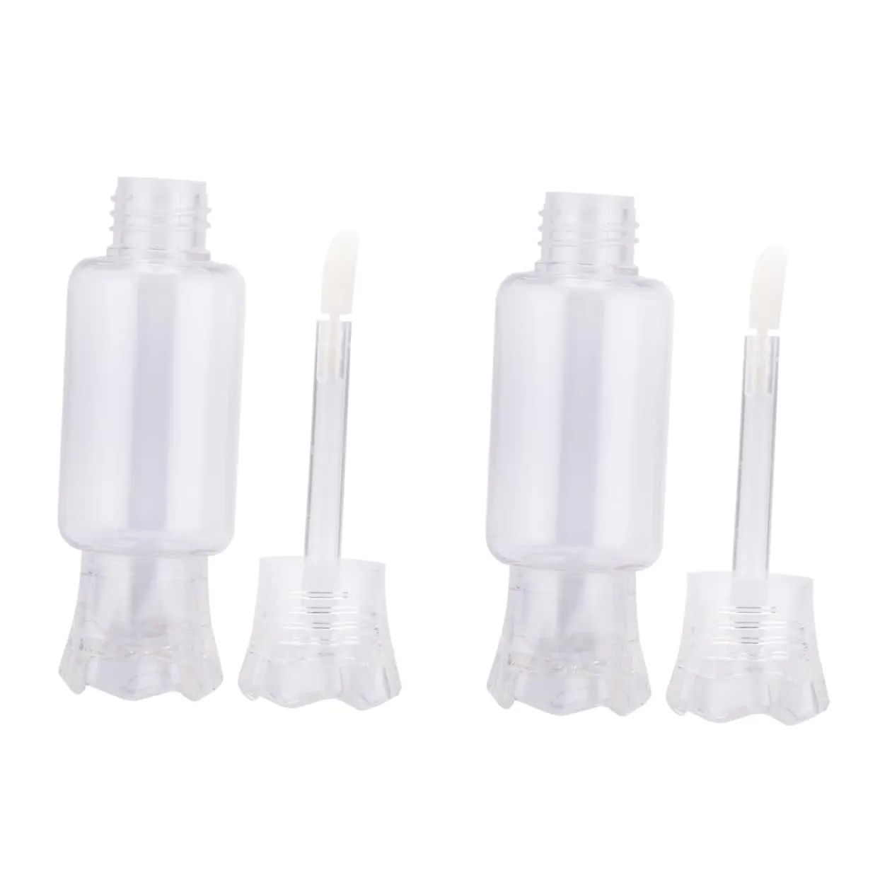 12pcs Transparent Lip Gloss Tubes Portable Lip Balm Bottles for Gloss Oil and Dye Liquid Empty Containers for Travel and Crafting