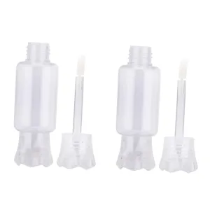 12pcs Transparent Lip Gloss Tubes Portable Lip Balm Bottles for Gloss Oil and Dye Liquid Empty Containers for Travel and Crafting