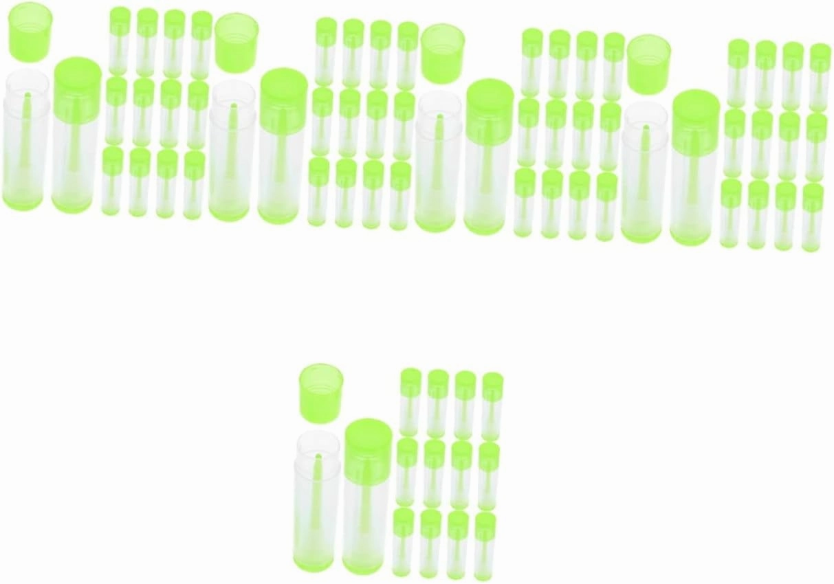 150 Pcs Empty Lipstick Tube Empty Lip Balm Tubes Empty Tubes Empty Containers Lip Gloss Containers Clear Lip Gloss Lipstick Sub Tube Pp Lotion Cosmetic