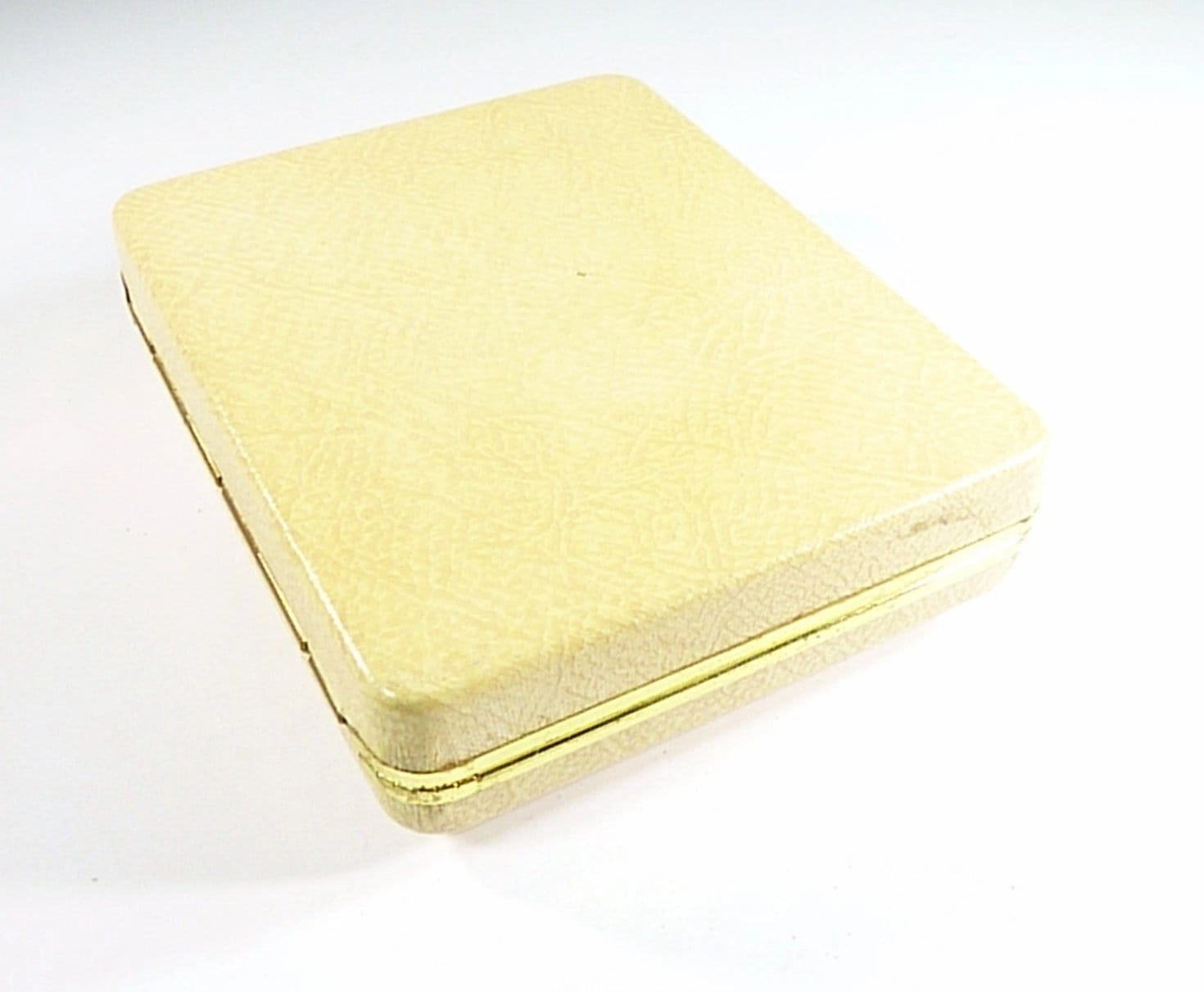 1960s Kigu Vanity Set Film Props Mother Of Pearl Compact / Lipstick