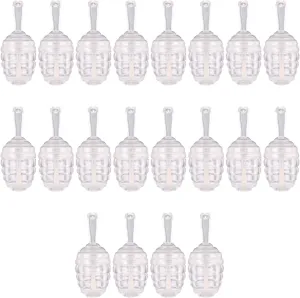 20 Pieces Clear Lip Gloss Containers Small Lipstick Tubes for Easy Carrying and Travel Friendly Makeup Solution