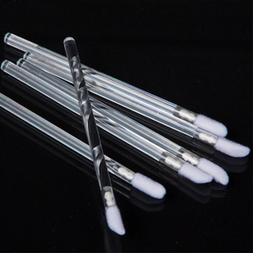 200PCS Disposable Lip Brushes Lipstick Gloss Wands Applicator with Clear Handle Perfect Makeup Tool Kits