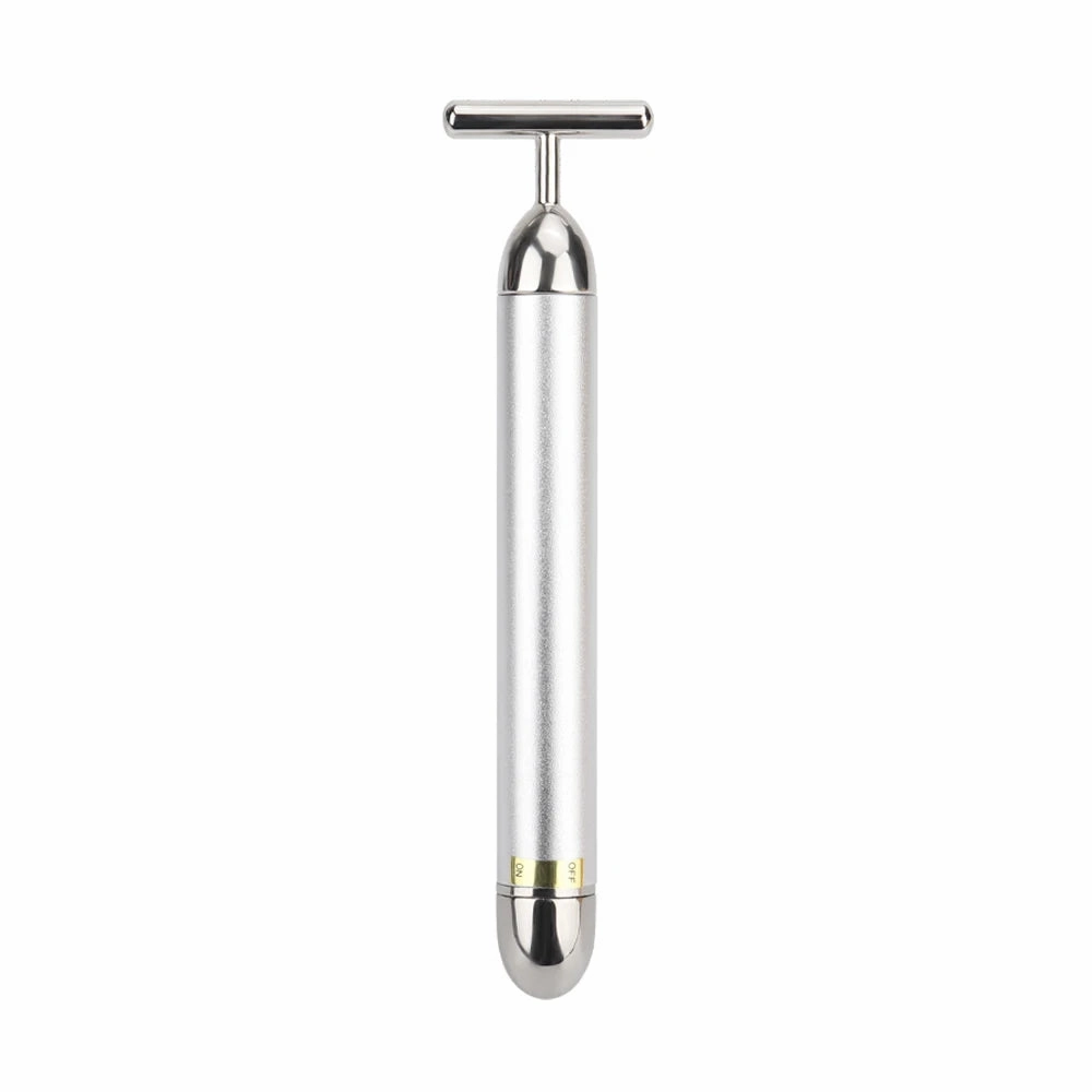 24K Gold Roller Vibrating Facial Massager