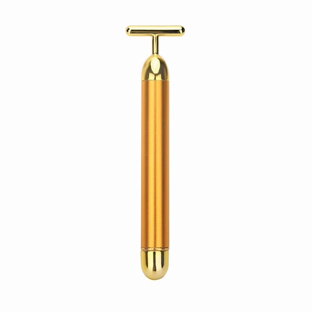 24K Gold Roller Vibrating Facial Massager