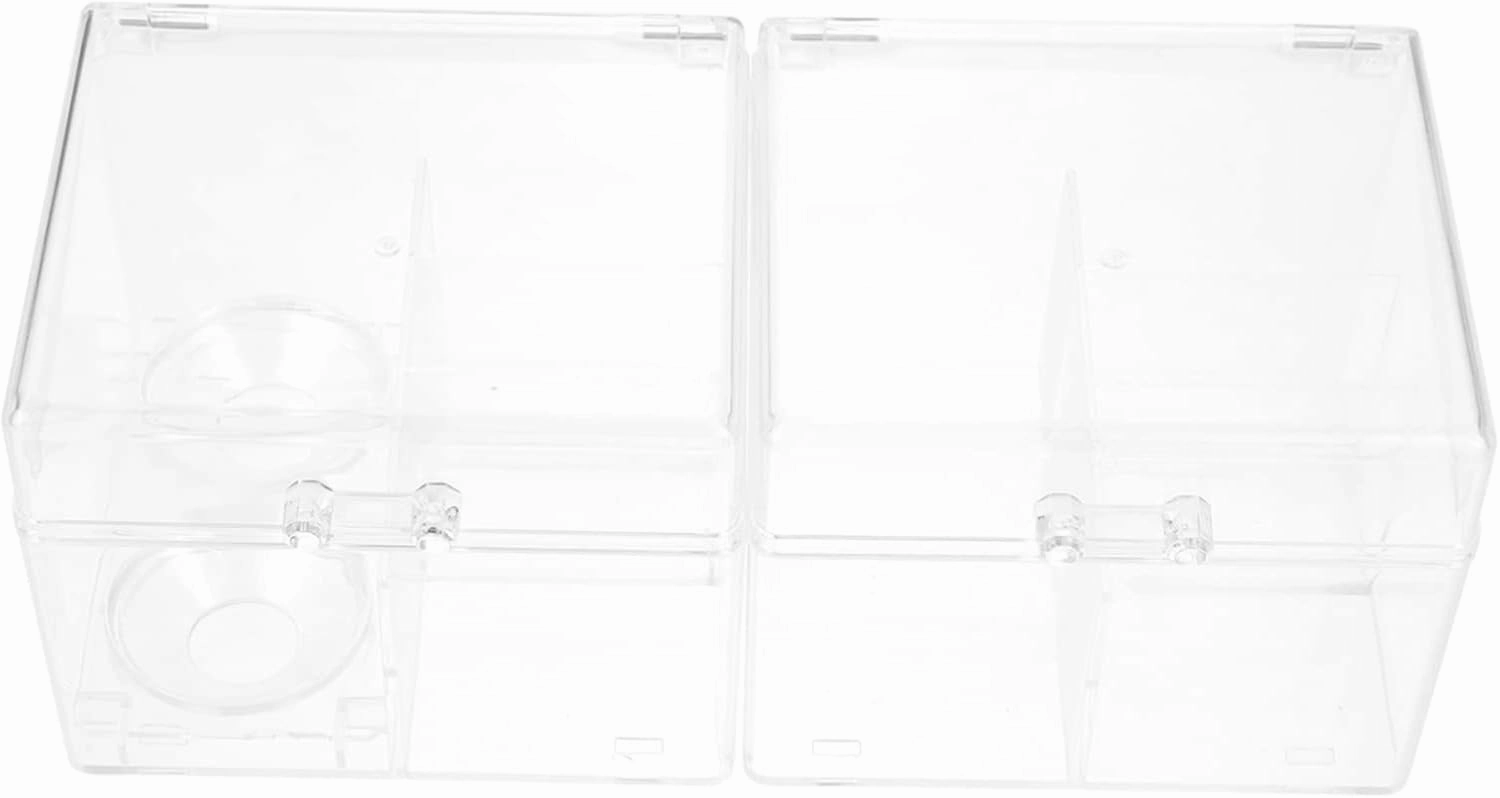 2Pcs Makeup Storage Box Makeup Lip Gloss Clear lipglosses Lipstick Organizer Tower Jewelry Organizer Tray Acrylic Cosmetics Organizer Cosmetic Rack Makeup Cotton Organizer