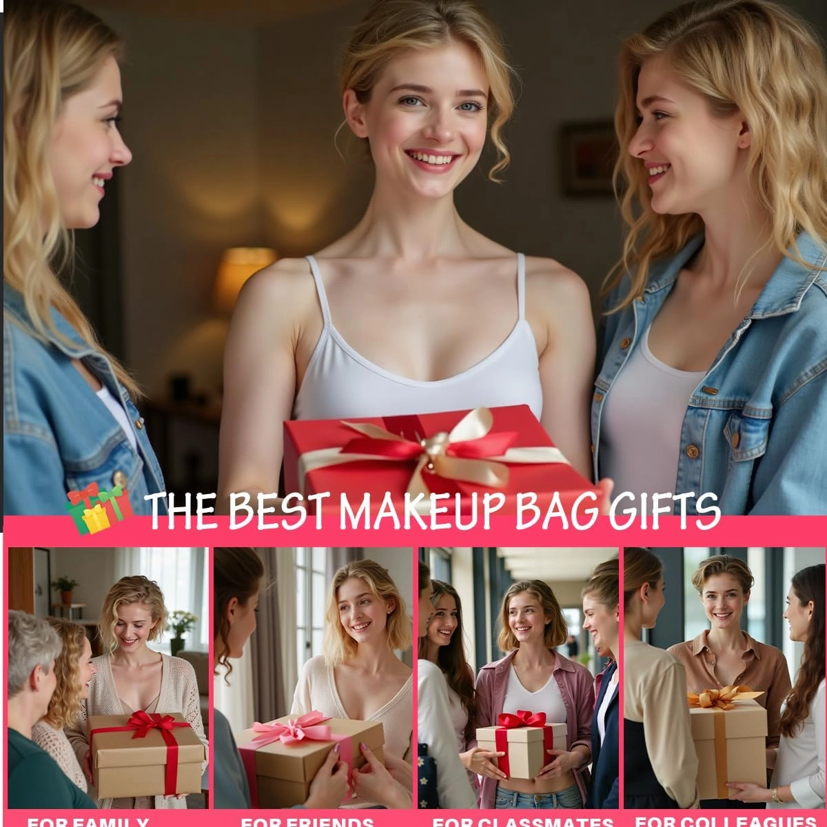 4PCS Pilot Gift Airplane Mode Makeup Bag flight attendant accessories flight attendant gifts airplane travel makeup bag Easter, Mother's Day, Nurses' Day, Christmas gifts for friends and sisters