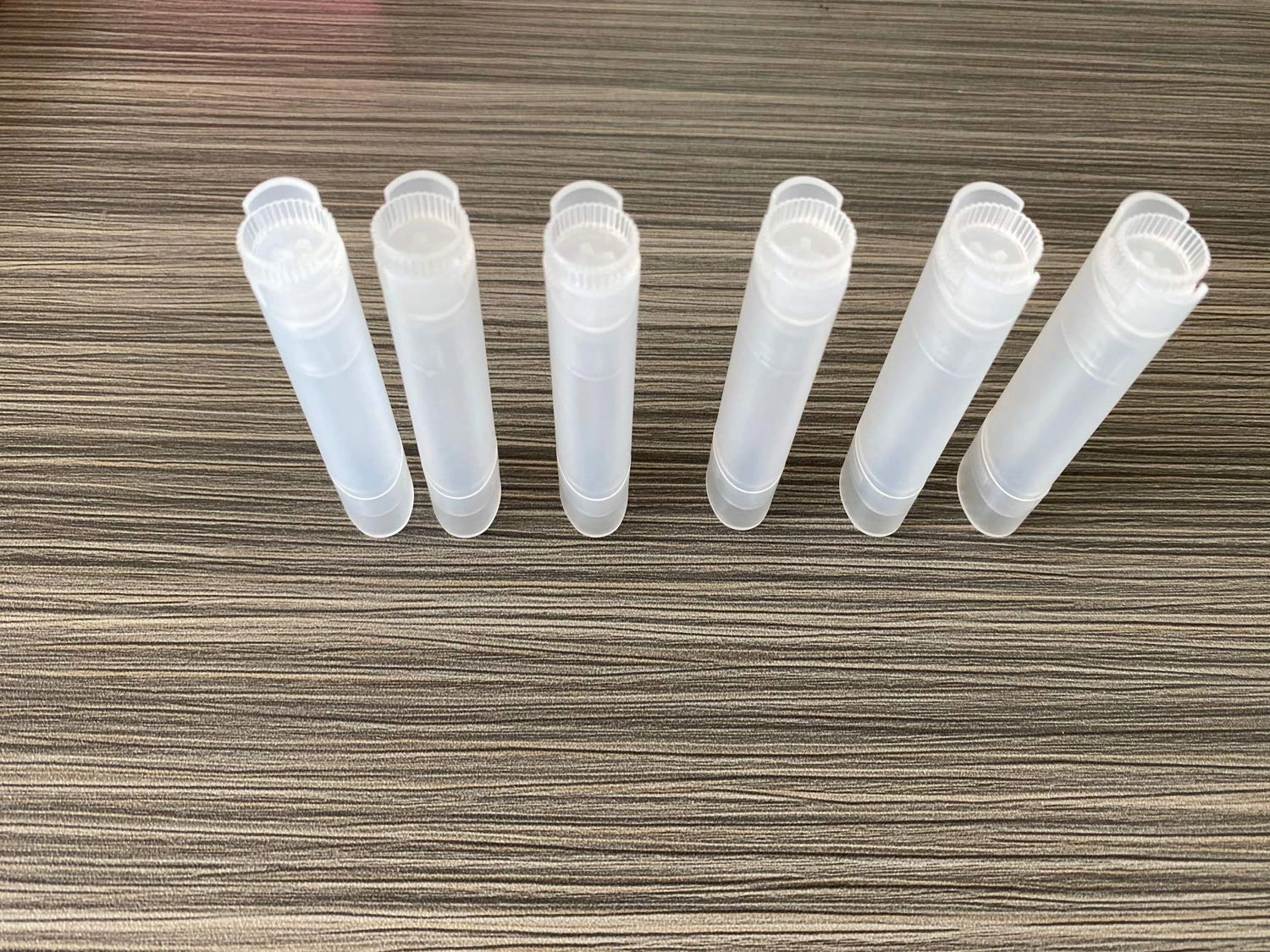 5ml Oval Lip Balm Tubes,50PCS Plastic Empty Oval Oval Deodorant Containers Lip Gloss Container Holder With Caps(Frost Clear)