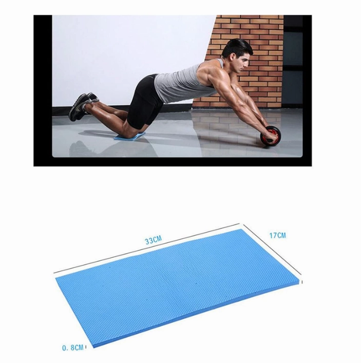 AB Fitness Wheel Roller with Free Knee Mat