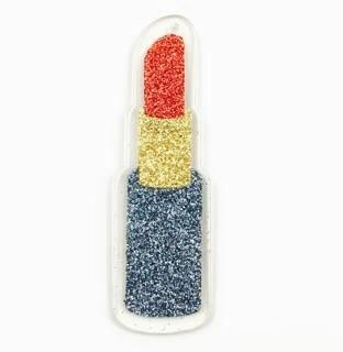 Acrylic Shaped Lipstick