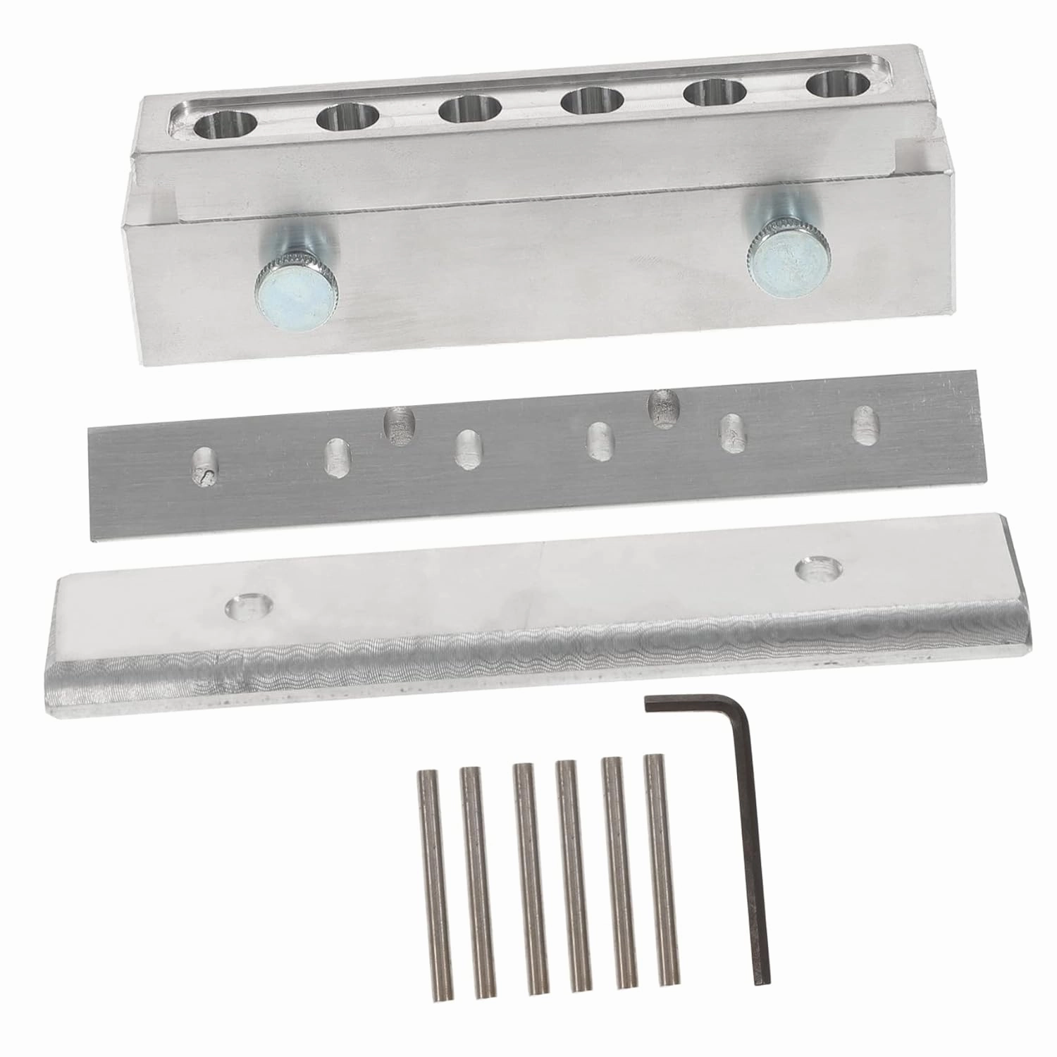 Aluminum Alloy Lipstick Molding Kit Kit Diy Lipstick Making Supplies 6 Hole Lip Gloss Mold