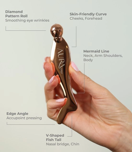 Aura Edge Facial Tool & Roller