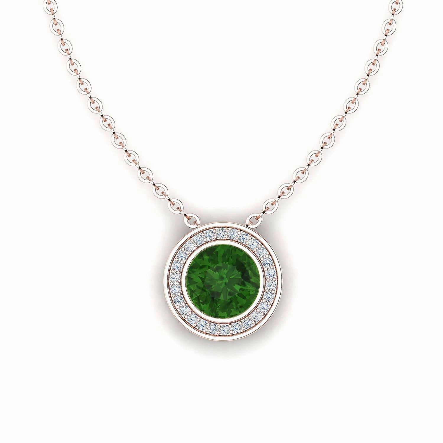 Baby Lotus - Forest Necklace