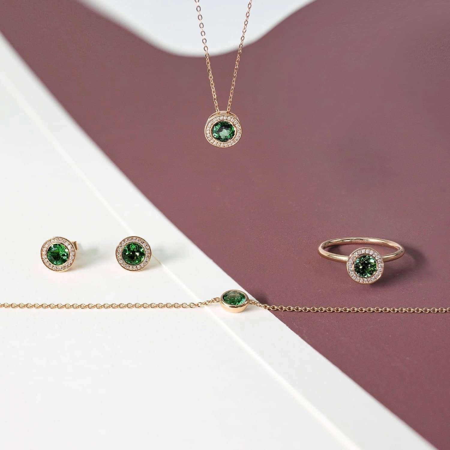 Baby Lotus - Forest Necklace
