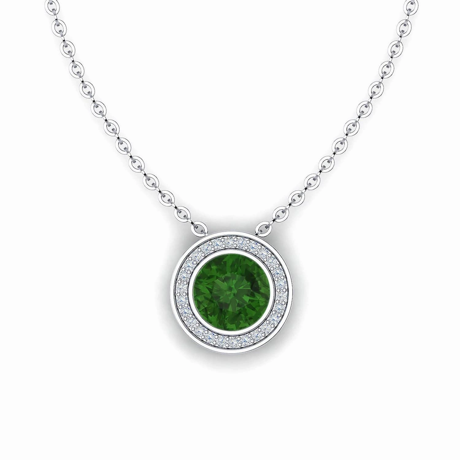 Baby Lotus - Forest Necklace