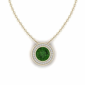 Baby Lotus - Forest Necklace