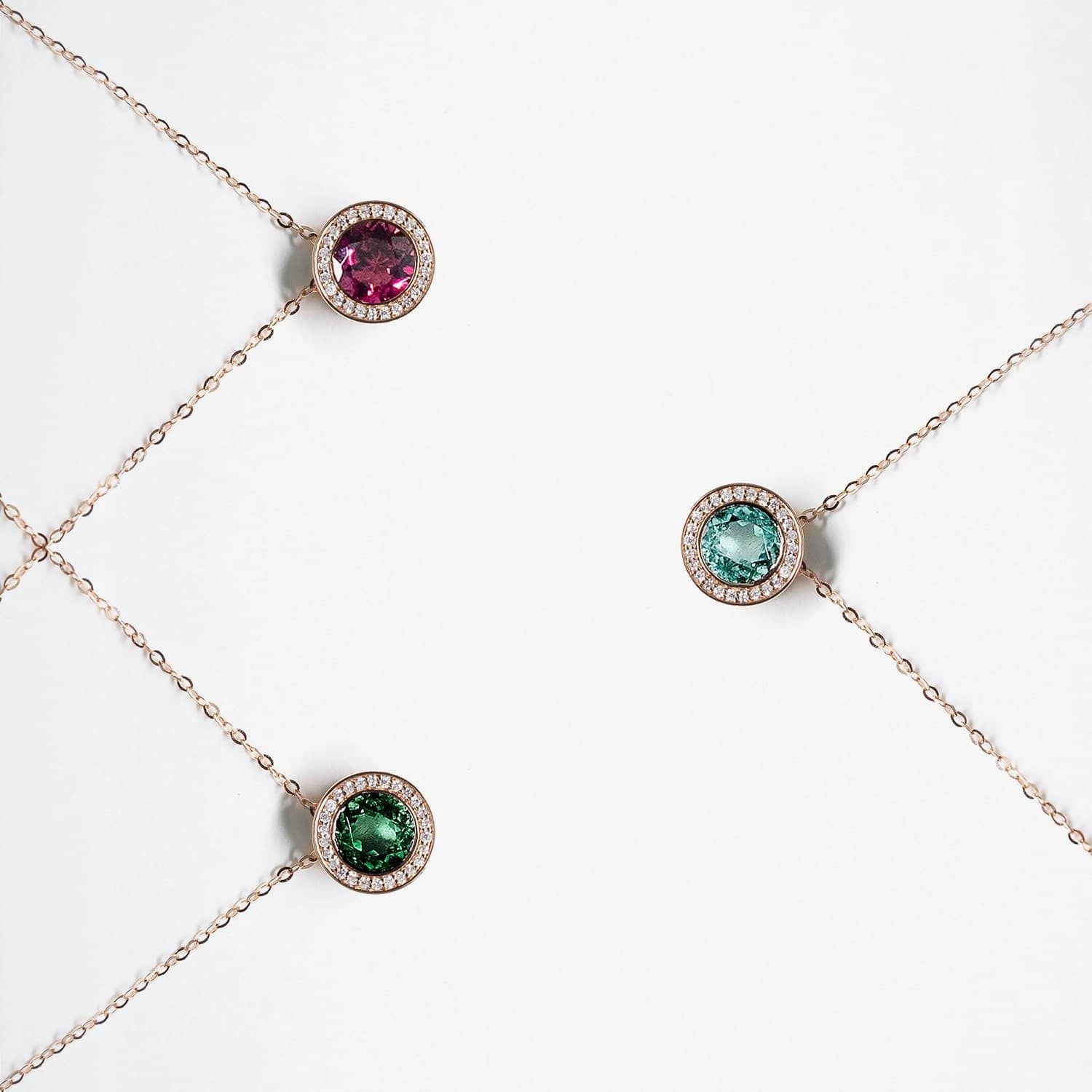 Baby Lotus - Forest Necklace
