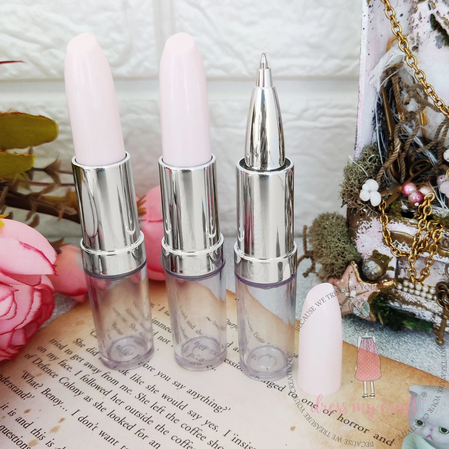Baby Pink - DIY Lipstick Pen