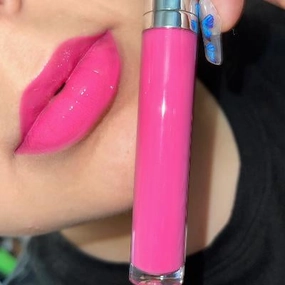 Barbie pink lipgloss