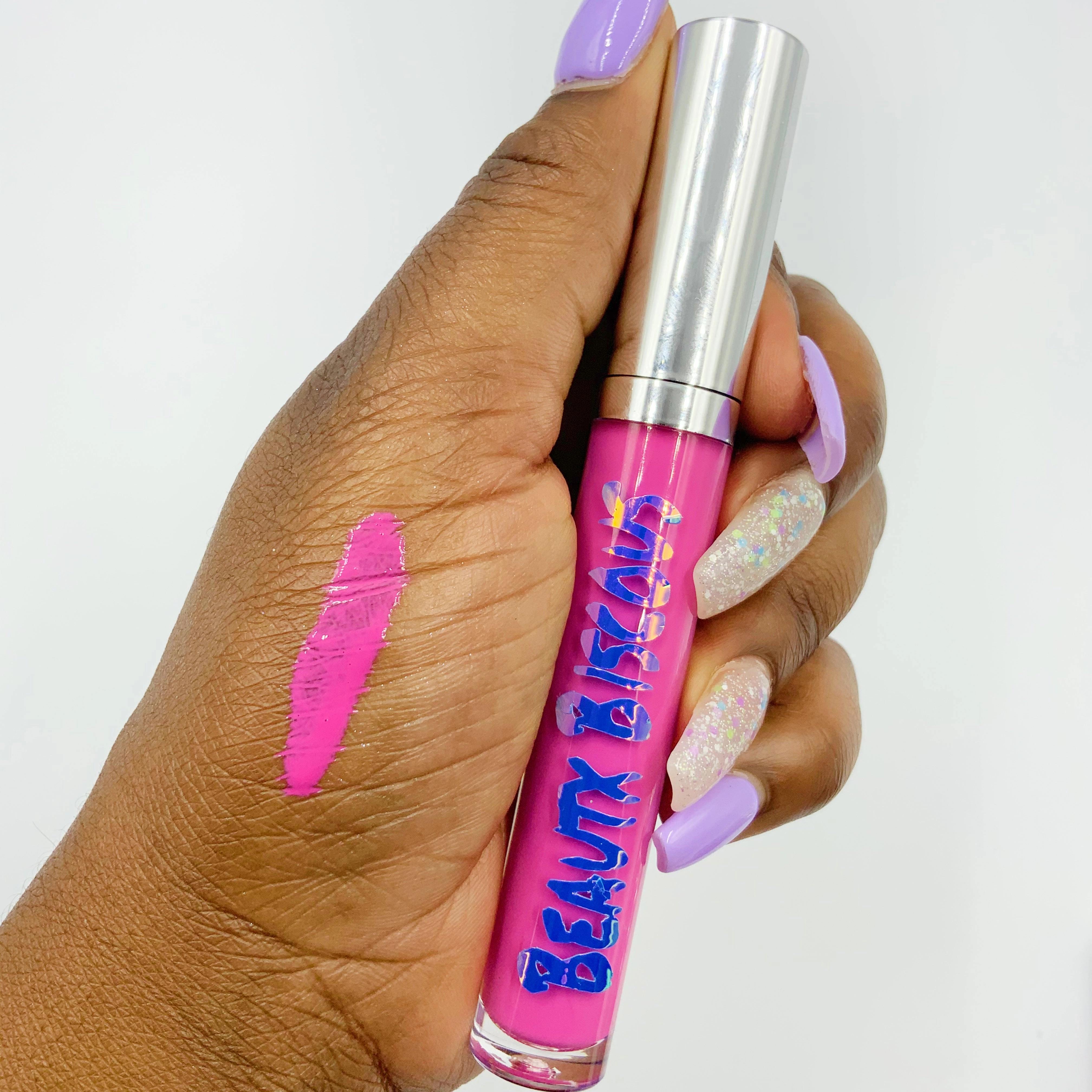 Barbie pink lipgloss