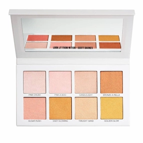 Barnes Highlighter & N°1 Scott Most-wanted Classy Palette Glowy Showy