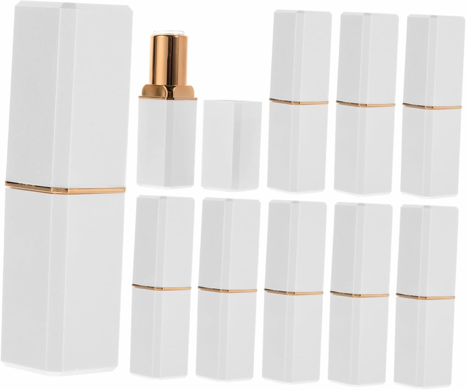 Beaupretty 10pcs Lipstick Storage Lipstick Container Refillable Lip Gloss Containers DIY Lipstick Tubes Clear Lip Gloss Lip Tint Mini Containers DIY Lip Gloss Tube Lip Balm Bottle