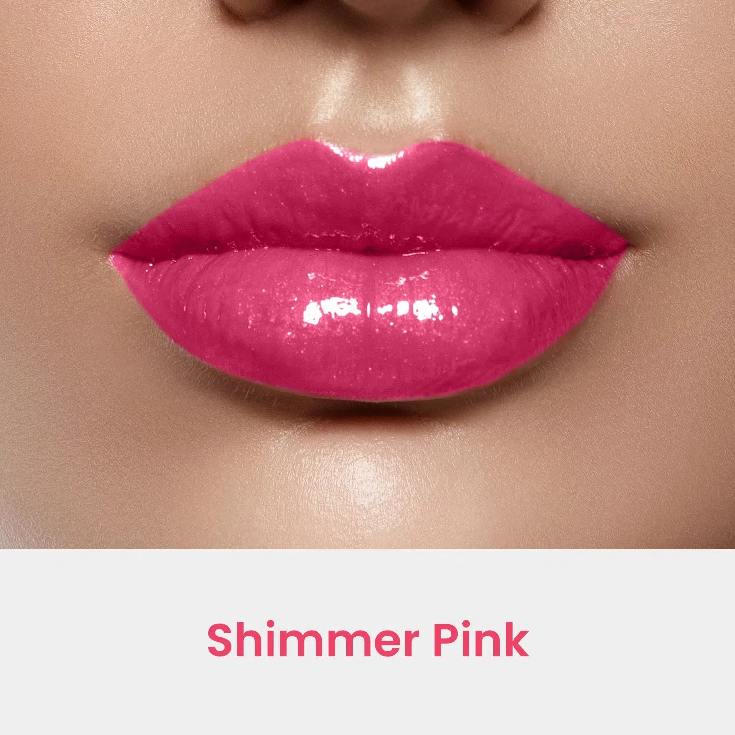 Berry Glimmer - 2Pcs Lip Kit, Lip Gloss & Lipliner Kit - Shimmer Pink