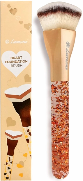 Blending Liquid Makeup Foundation Brush - Kabuki Contour Brush, Face Stippling Brush With Pro Quality Synthetic Dense Bristles For Buffing Mineral Cream, Powder, Blush
