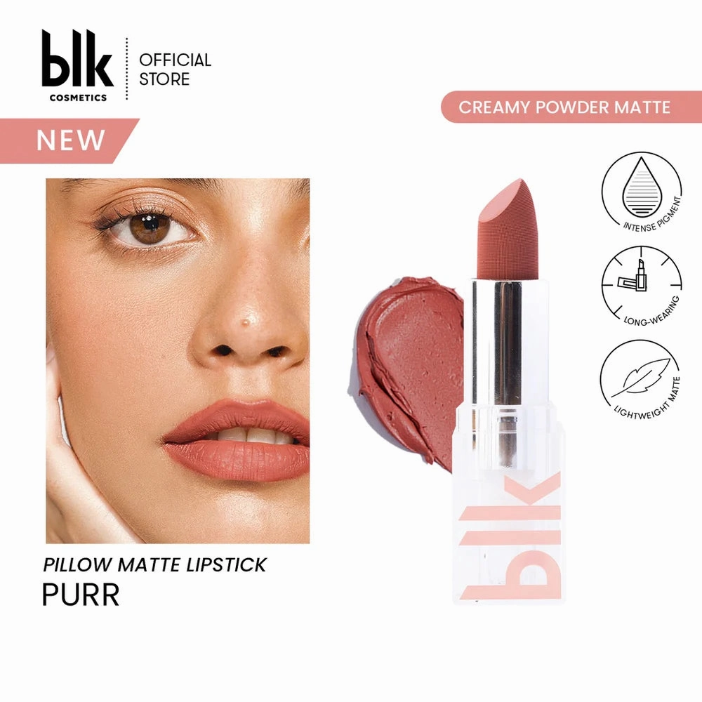 blk Cosmetics Pillow Matte Lipstick