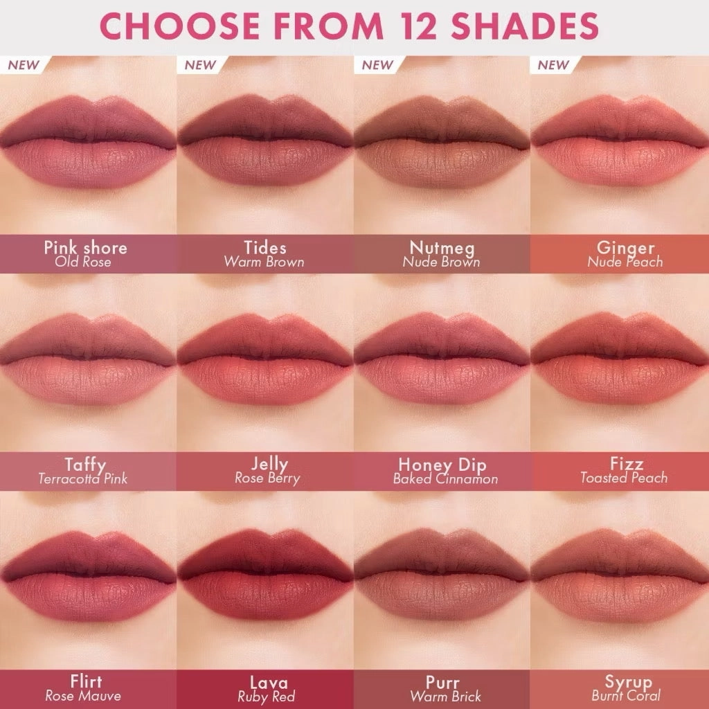 blk Cosmetics Pillow Matte Lipstick
