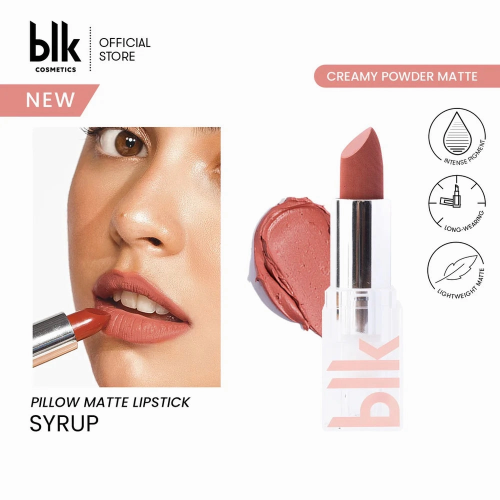 blk Cosmetics Pillow Matte Lipstick