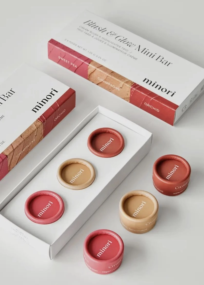 Blush and Glow Mini Bar