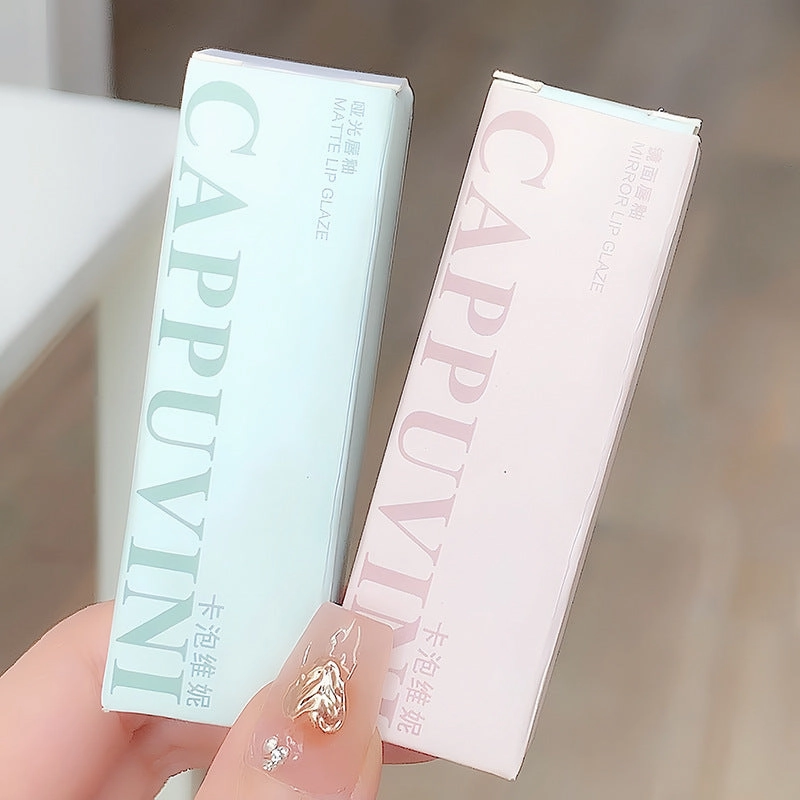 Cappuvini Spring Mirror/Velvet Lip Glaze