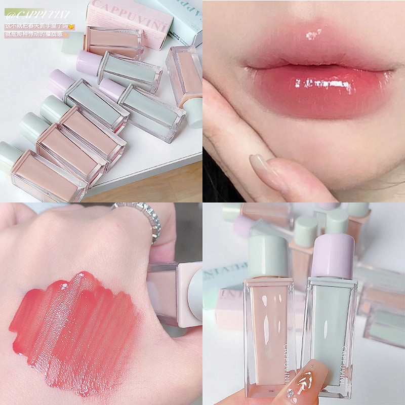 Cappuvini Spring Mirror/Velvet Lip Glaze