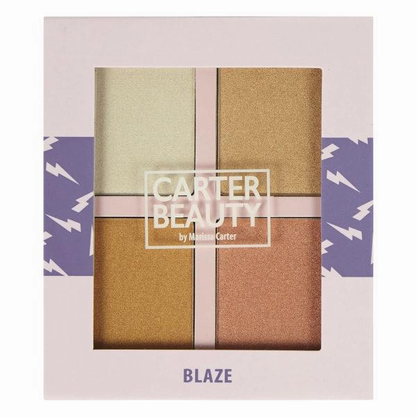 Carter Beauty Mini Highlighter Palette - Blaze