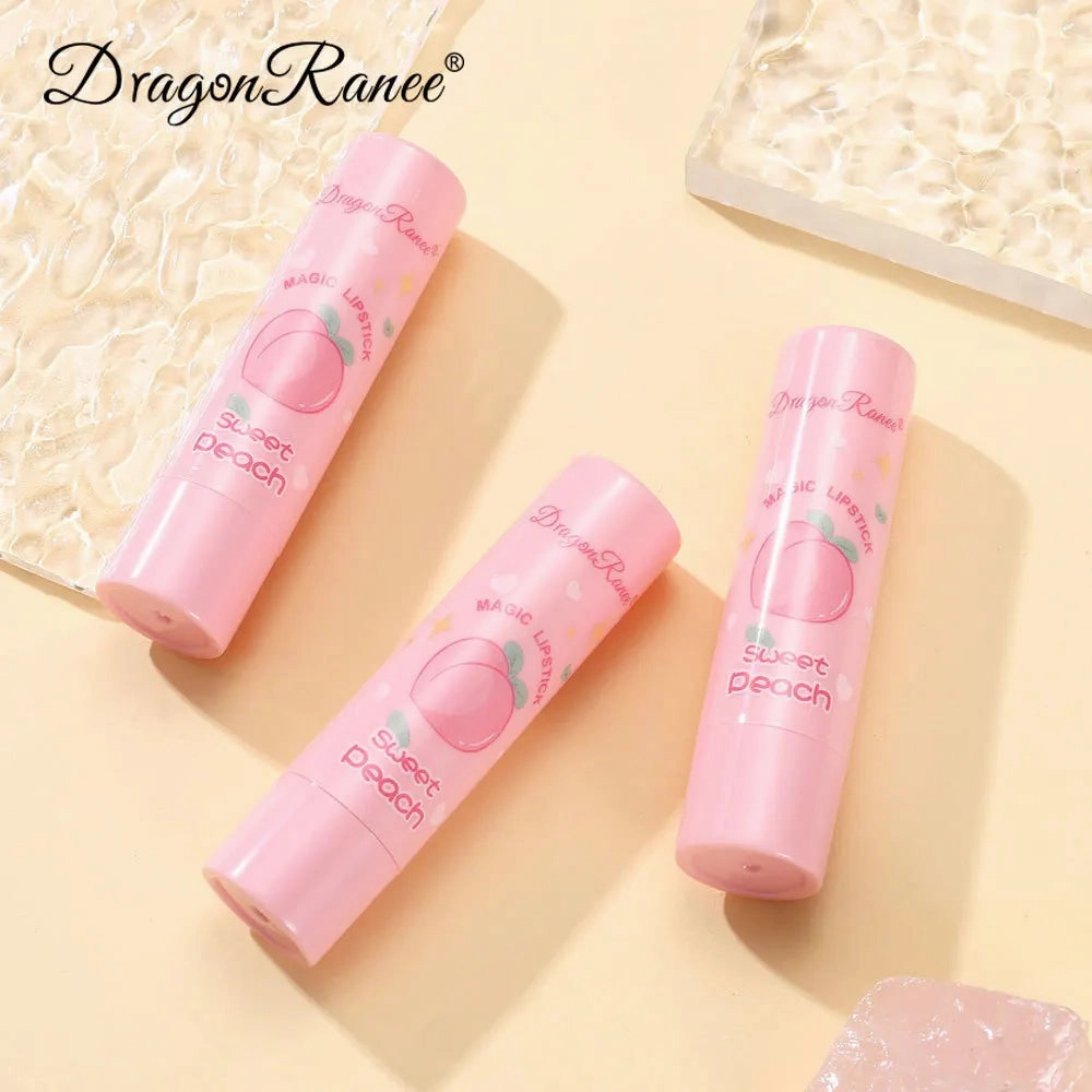 Changing Top-choice Lasting Waterproof Moisturizing 1PC Makeup Cost-efficient Care Peach Cosmetics Lip Lip Balm Lipstick Temperature Color Change Tinted