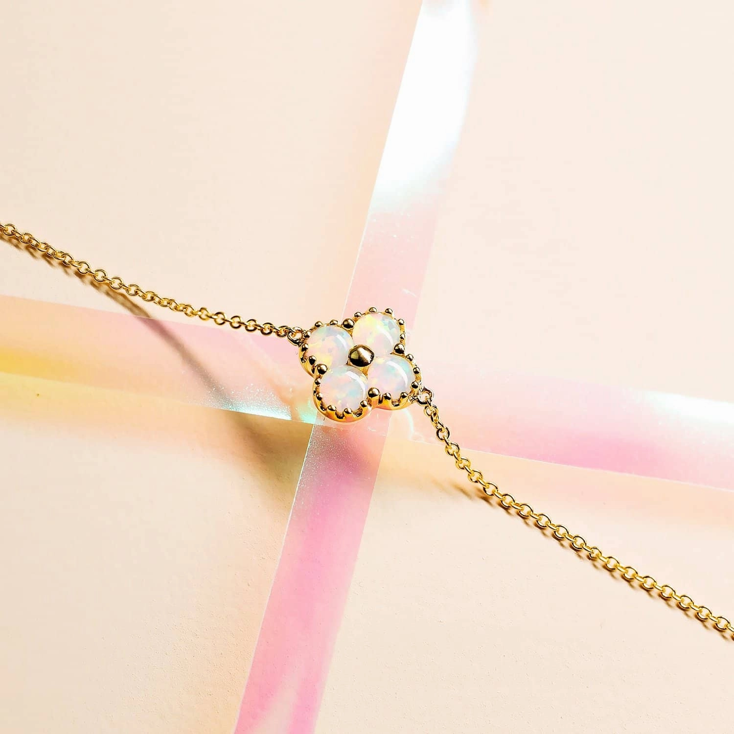Chloe - 18K Opal Bracelet