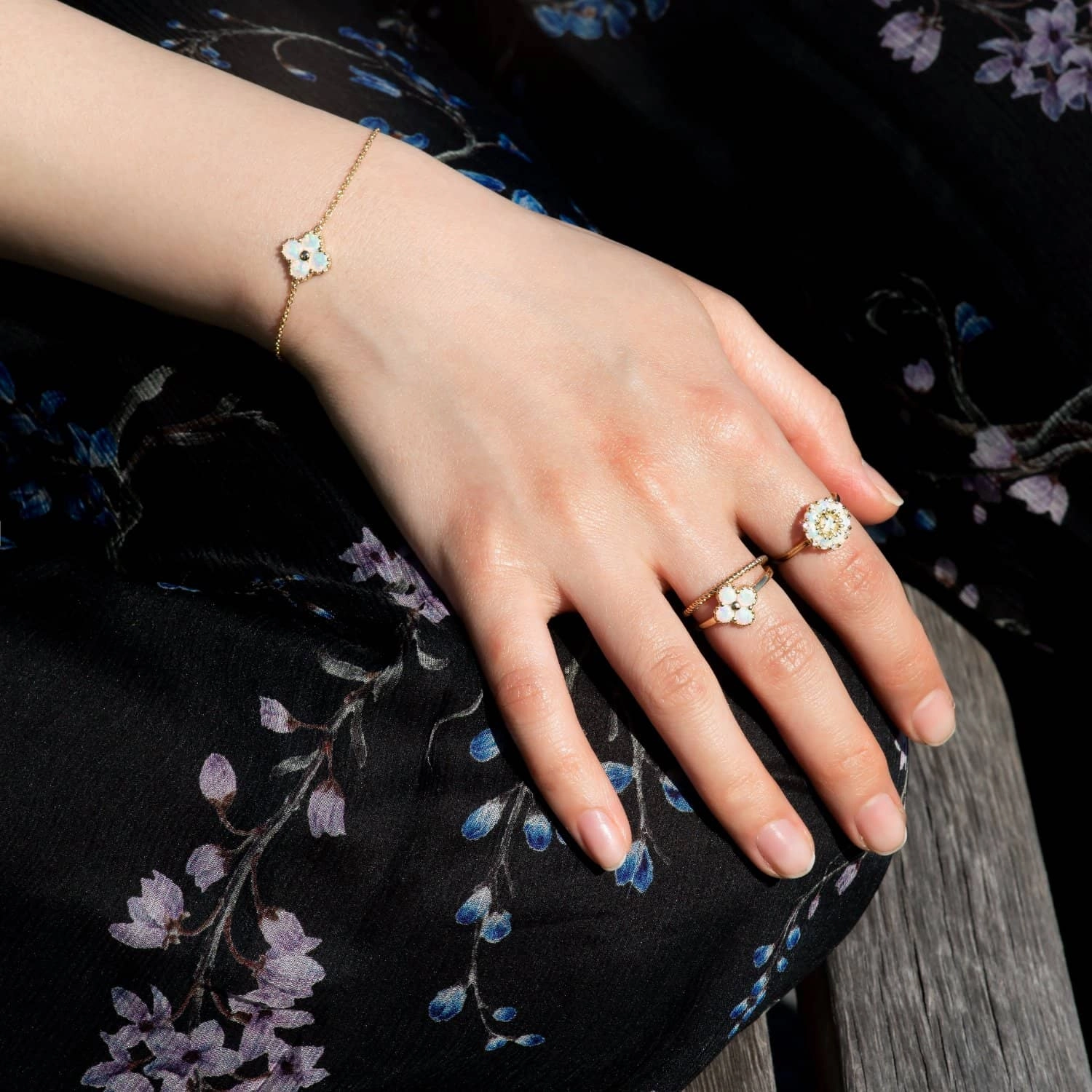 Chloe - 18K Opal Bracelet