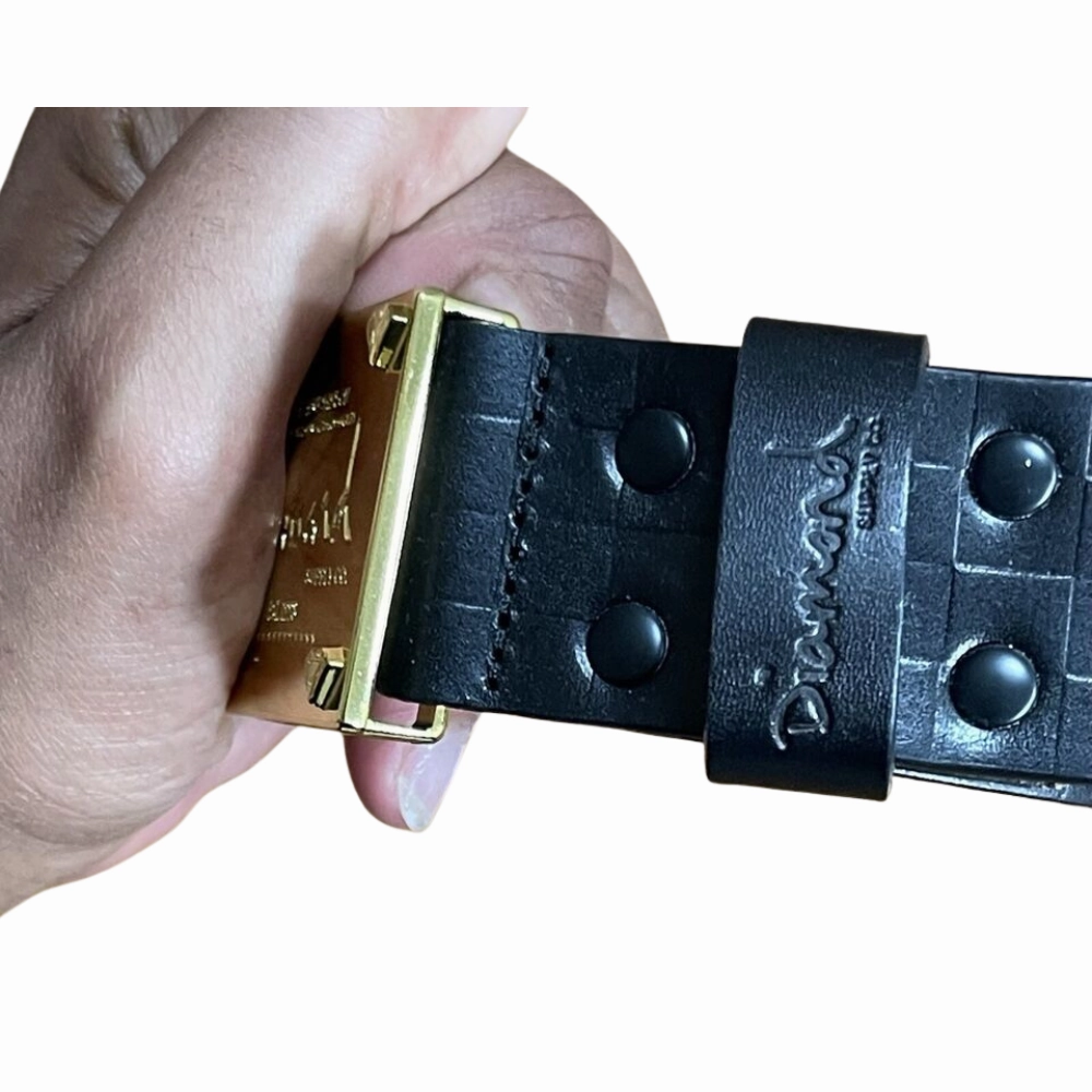Cinto Diamond Supply Co Get Your Shine Black Gold