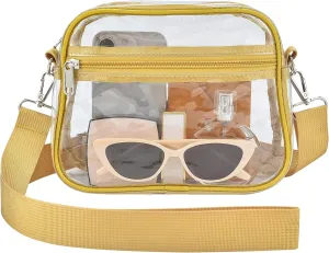 Clear Bag for Stadium Events Mini Small Clear Purse Clear Bag for Stadium Events Concert Sport Work