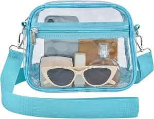 Clear Bag for Stadium Events Mini Small Clear Purse Clear Bag for Stadium Events Concert Sport Work