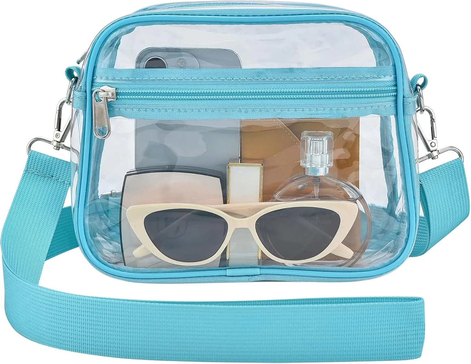 Clear Bag for Stadium Events Mini Small Clear Purse Clear Bag for Stadium Events Concert Sport Work