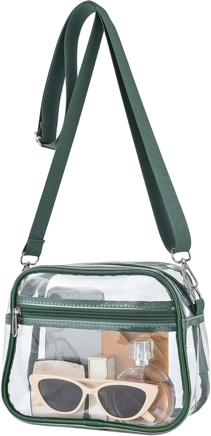 Clear Bag for Stadium Events Mini Small Clear Purse Clear Bag for Stadium Events Concert Sport Work