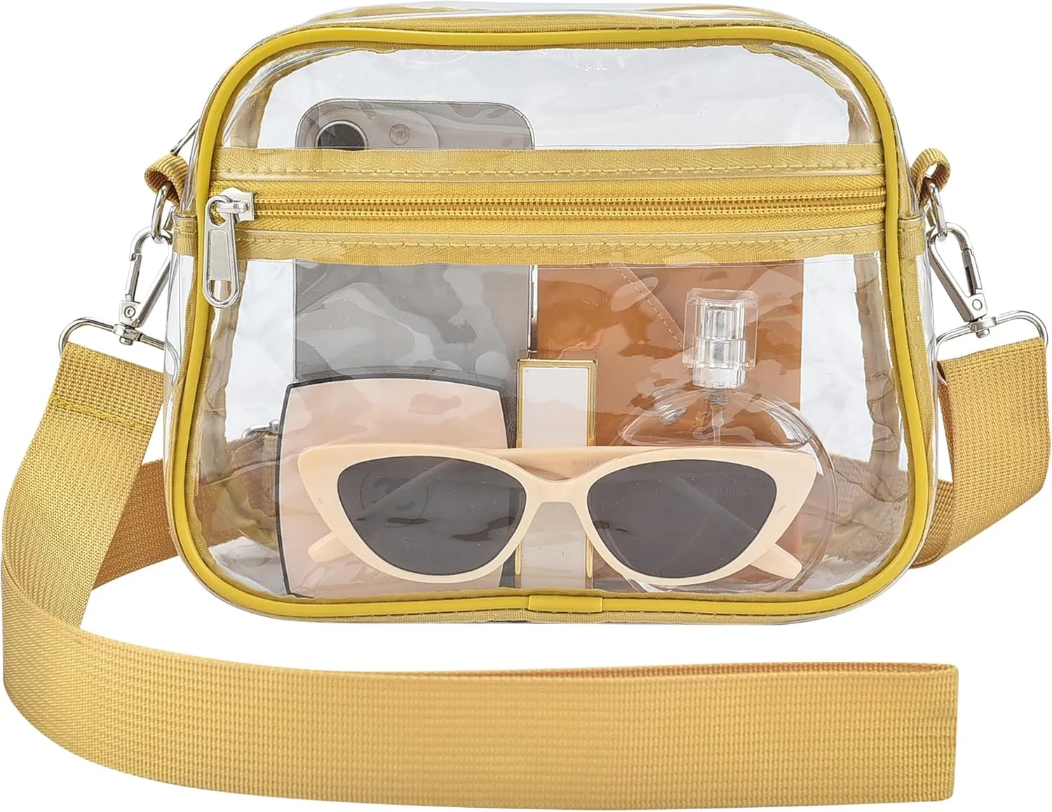 Clear Bag for Stadium Events Mini Small Clear Purse Clear Bag for Stadium Events Concert Sport Work