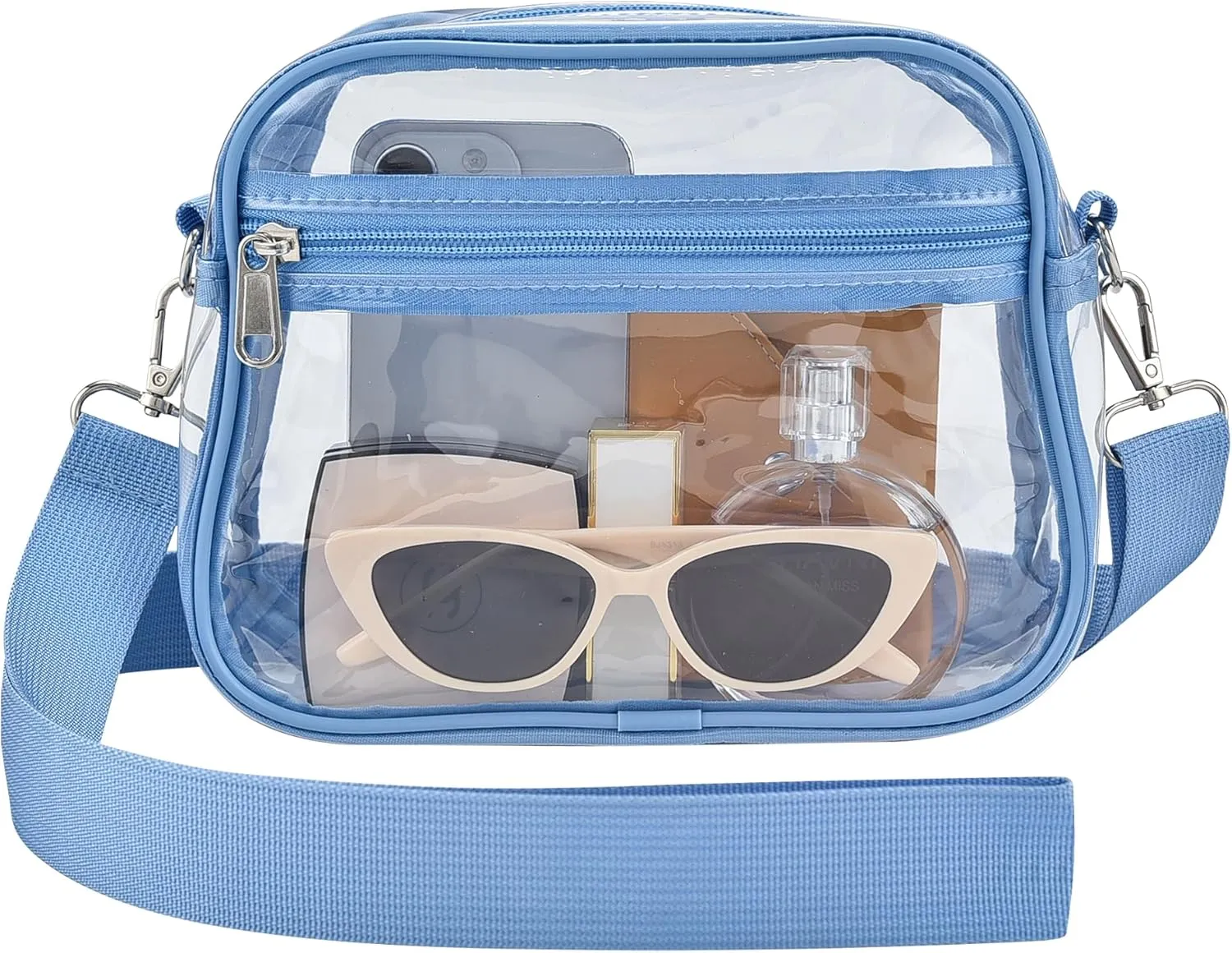 Clear Bag for Stadium Events Mini Small Clear Purse Clear Bag for Stadium Events Concert Sport Work