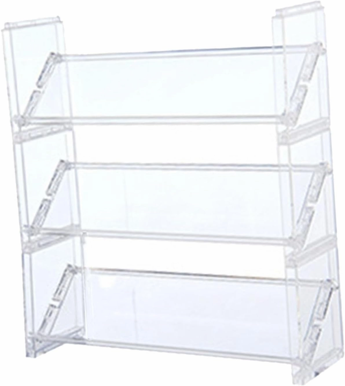 Clear Cosmetic Storage Organizer, Jewelry Lipstick Holder Display Case, 3 Tier M