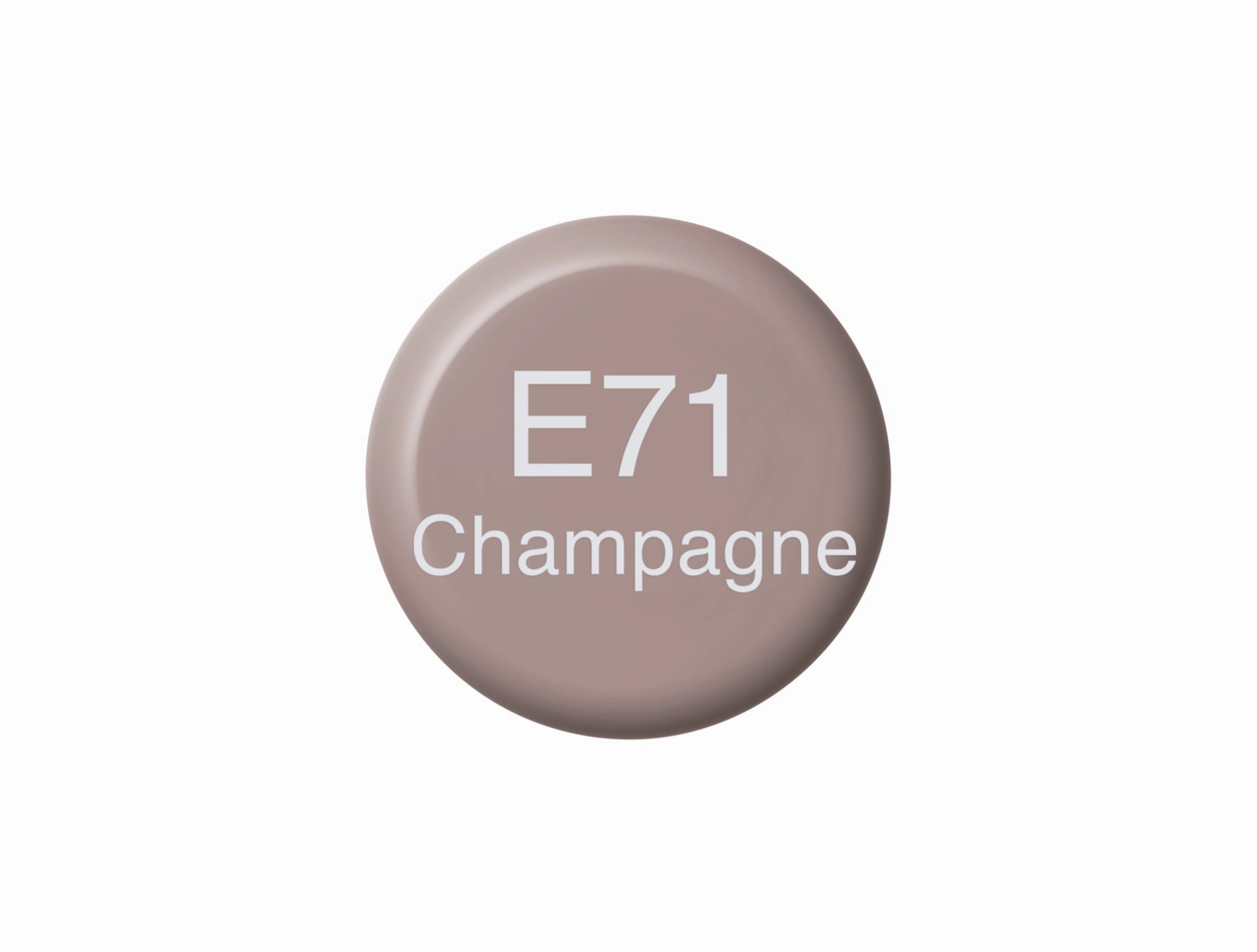 COPIC Refill Ink For Coloured Marker Pens - (E-71) Champagne, For Art & Crafts, Colouring, Graphics, Highlighter, Design, Anime, Professional & Beginners, Art Supplies & Colouring Books