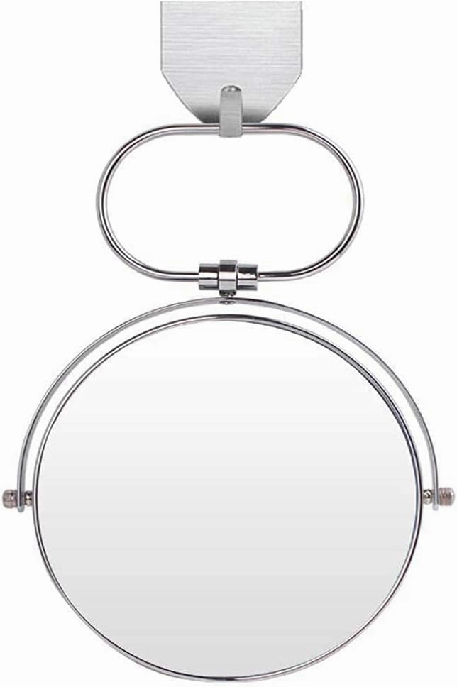Cosmetic Mirror Makeup Vanity Mirror Desktop Two-Sided Beauty Mirror 3X Magnification Cosmetic Mirror 360° Swivel Bathroom Mirror Portable Little Mirror