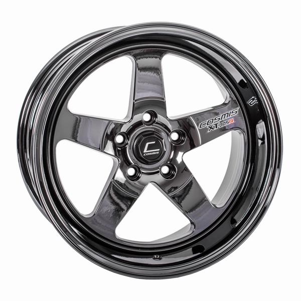 Cosmis Racing XT-005R Black Chrome Wheel 18x9  25mm 5x120