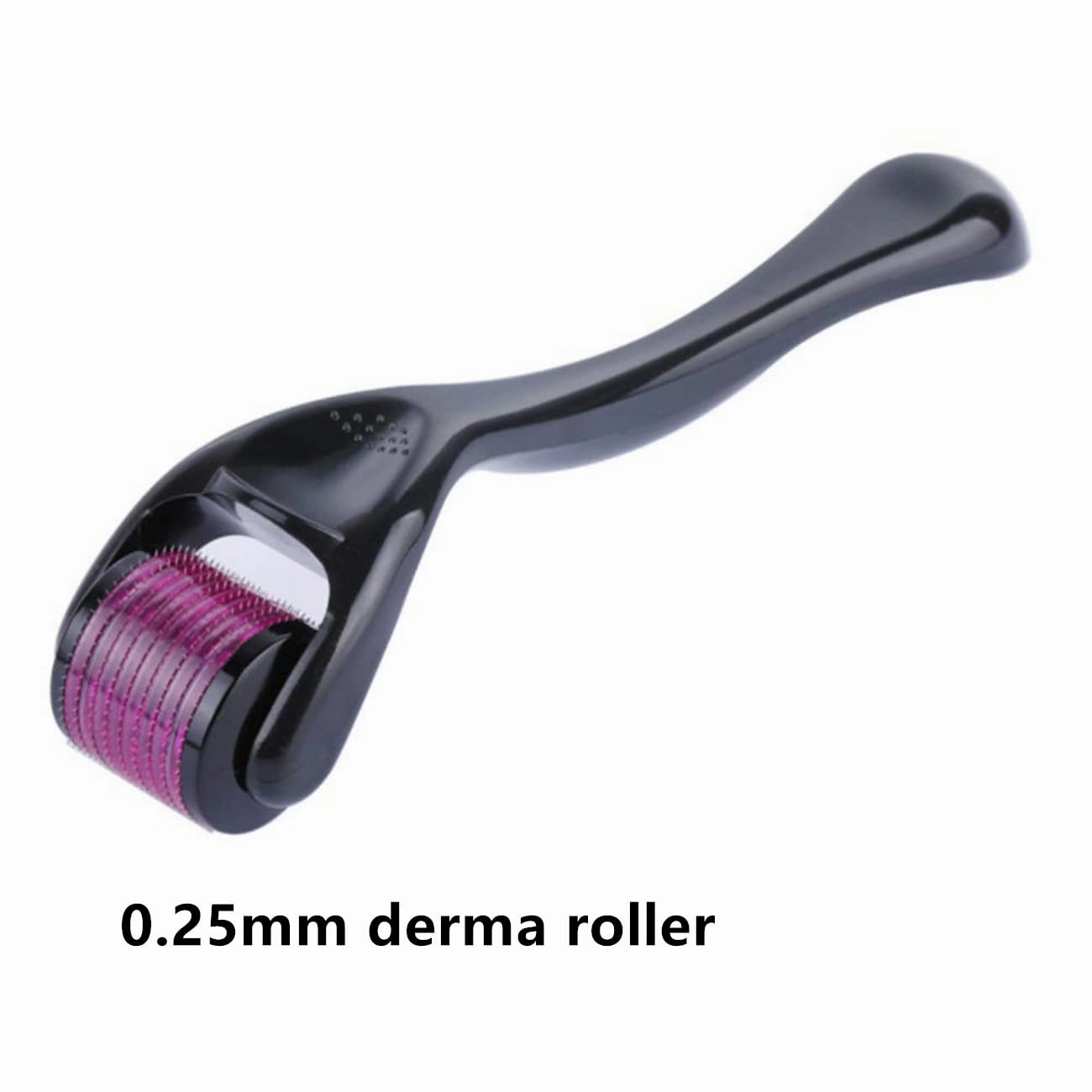Derma Roller 0.25mm Microneedle Roller for Beard Hair Skin Face (Pack of 02 Pcs)